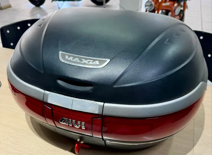 Bau Givi Monokey 52l Vermelha Bauleto Usado Perfeito Estado