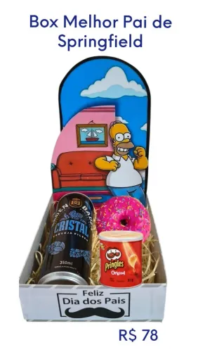 Box Melhor Pai de Springfield