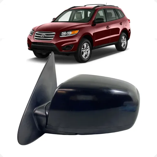 Retrovisor Esquerdo Hyundai Santa Fe 2007 2008 2009 a 2012