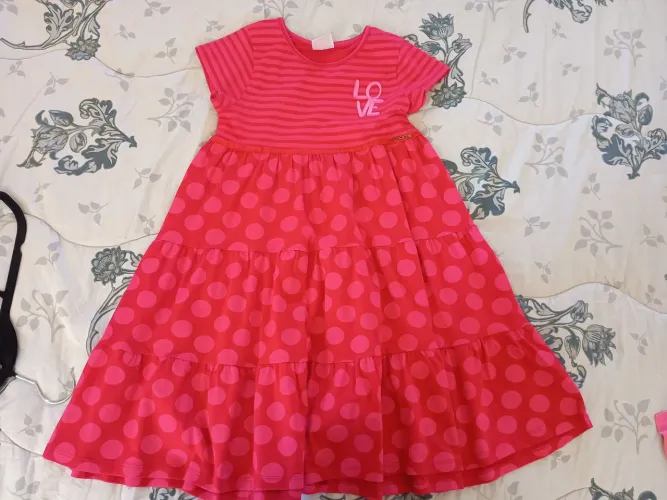 Vestido vermelho Tam 12 
