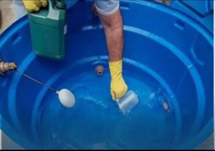 Limpeza de caixa de agua
