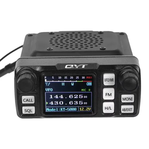 RADIO DUAL BAND KT-5000 25W FRENTE DESTACAVEL
