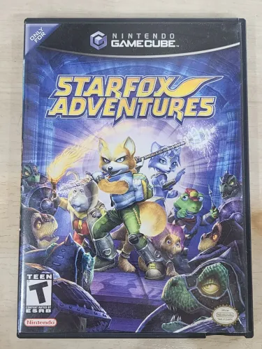 Star Fox Adventures disco original seminovo de Game Cube 