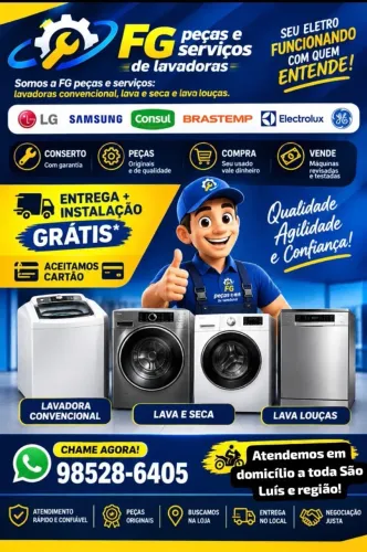 Conserta-se máquina de lavar