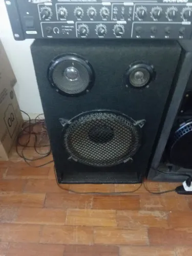 Par de caixas acústica 300watts