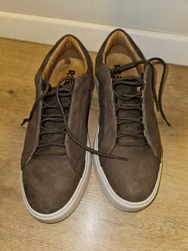 Tênis Casual Nobuck Marrom Oliva RS8 Avant