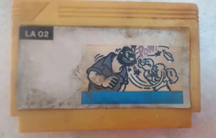 Fita de vídeo game antiga - Item para colecionador