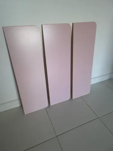 Prateleiras (3) Tok&Stok cor rosa