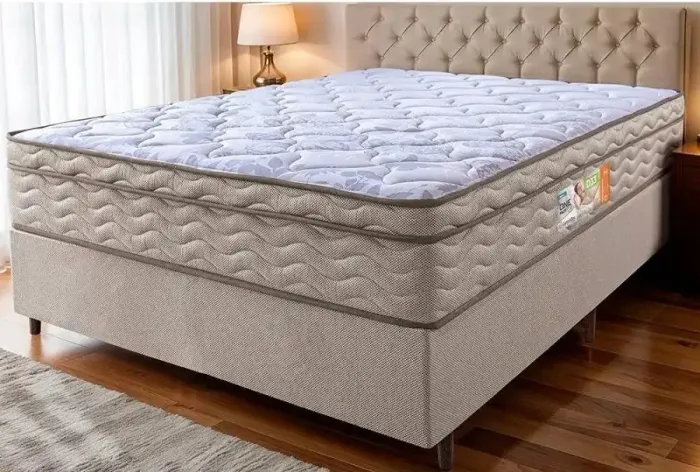 Cama box base Com colchão