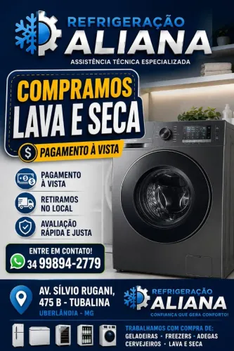 Compramos lava e seca !!!