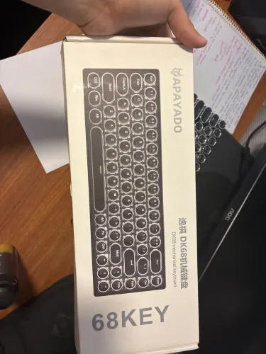 Teclado mecânico switch blue