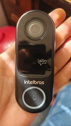 Porteiro eletrônico campainha câmera Intelbras Allo w3 wifi
