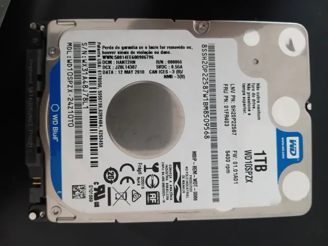 HD WESTERN DIGITAL 1TB