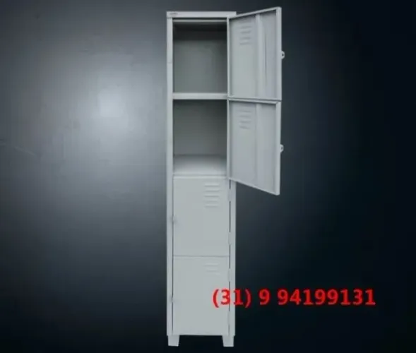 Armário de Aço Novo com 4 portas Frete grátis