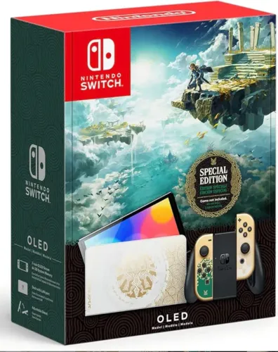 Nintendo Switch Oled - Edição Especial Zelda