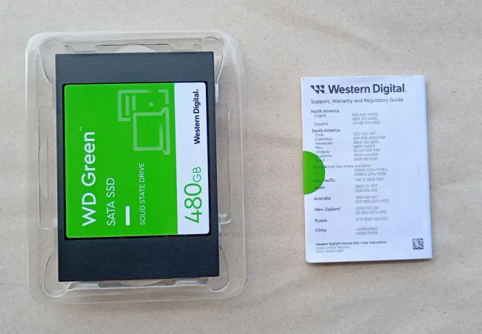 SSD WD Green 480GB Sata