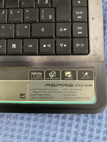 Notebook Acer aspire