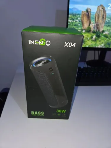 Caixa De Som Bluetooth IMENSO X04 30w 4000mAh Ipx6