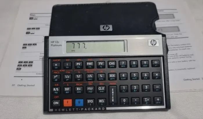 Calculadora Financeira HP 12C Platinum