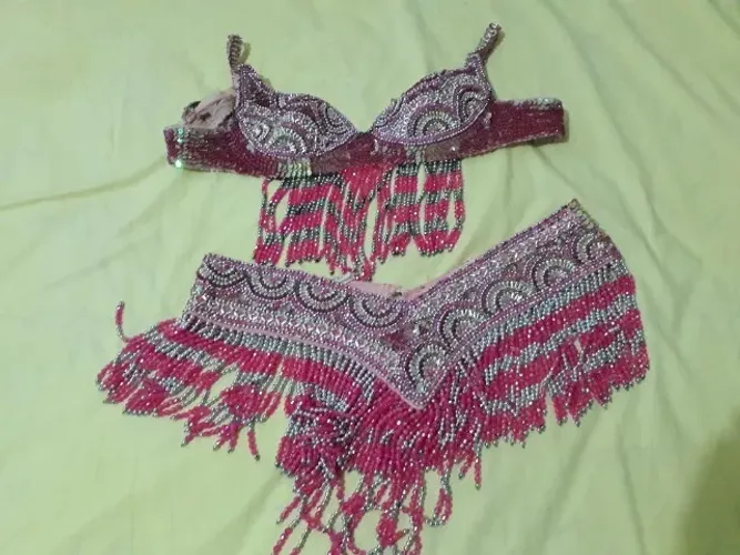 ROUPA DE DANCA DO VENTRE ADULTO
