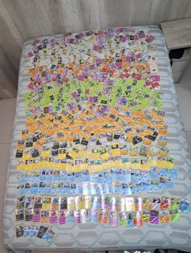 mais de 3000 cartas Pokémon 