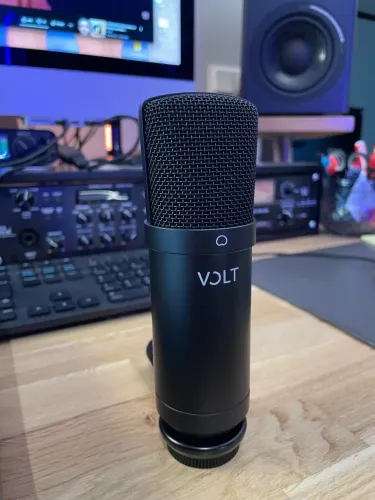 Microfone condensador com Stand Mount Universal Audio Volt  Estudio Studio