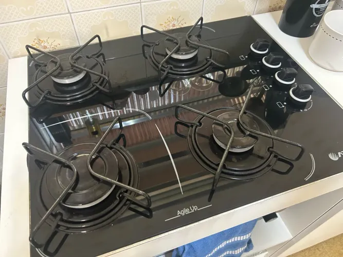 Vendo fogão cooktop 4 bocas