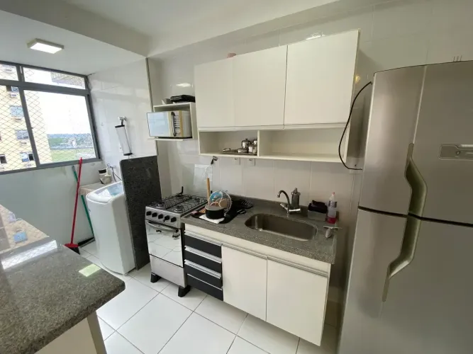 Apartamento Mobiliado na augusto montenegro - 02 Quartos - Nascente - Condomínio completo