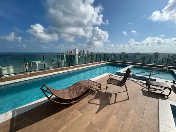 ALUGO FLAT NO BEACH CLASS CONSELHEIRO EM BOA VIAGEM