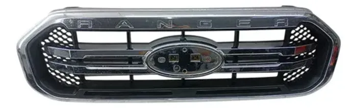 Grade Parachoque Ford Ranger 2020/21/22 Jb3b8w200cd Preto Cromado Ambos Lados