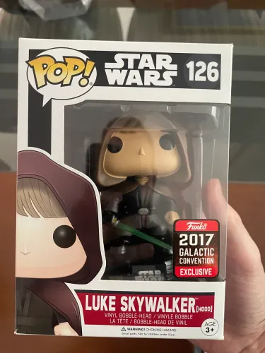 FUNKO POP LUKE SKYWALKER HOOD