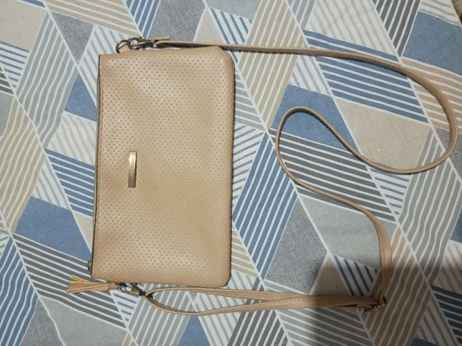 Bolsa tiracolo retangular