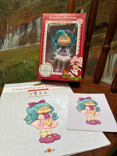 Boneca moranguinho berrykin plum pudim