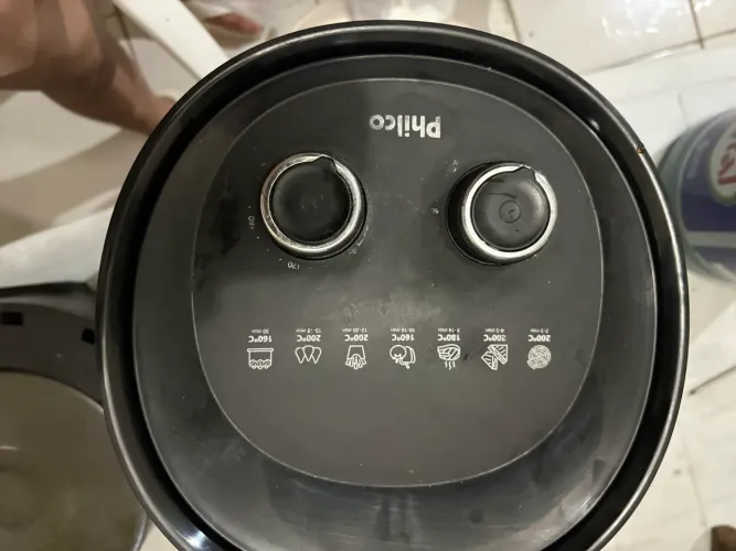 Air Fryer Philco Gourmet Black 1500W - Funcionando (Ler Descrição)