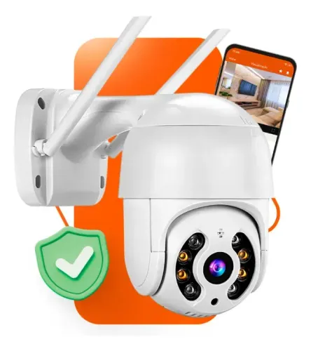 Câmera de Seg/Vig Inteligente ICSEE Wi-Fi IP66