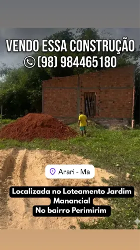 Vendo construção