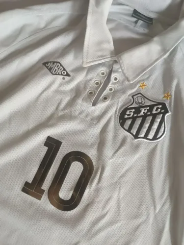Camisa Original 2003 Retrô Santos Branca Tamanho GG