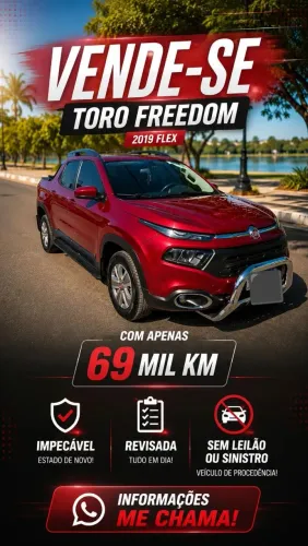 Fiat Toro Freedom 1.8 16V Flex Aut. 2019