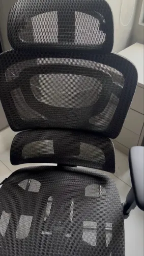 Cadeira luxo ergonômica escritório - Luvinco Mônaco