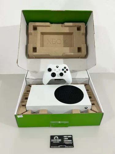 Xbox Series S 512GB SSD IMPECÁVEL com Caixa! (Aceito Cartão)