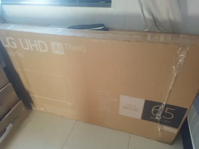 Tv LG 65 polegadas LG oled para retirar peças (tela quebrada)