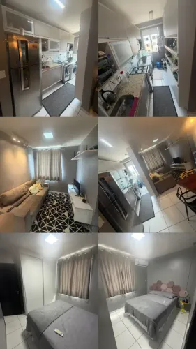 Condomínio ideal samambaia 4 andar escada mobiliado 2 quartos
