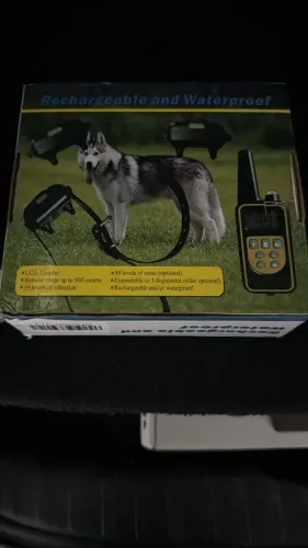 Coleira Eletrônica de Adestramento para Cães com Controle Remoto (Até 800m) - Completa na 