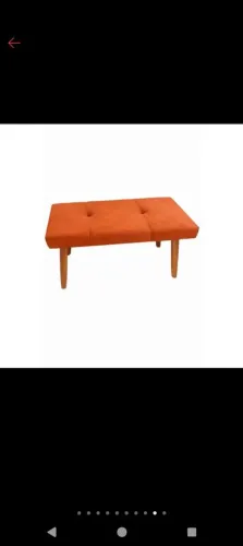 Puff banqueta terracota 70 cm