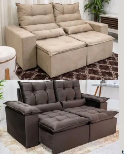 SOFA RETRATIL RECLINAVEL 2,00 LARGURA