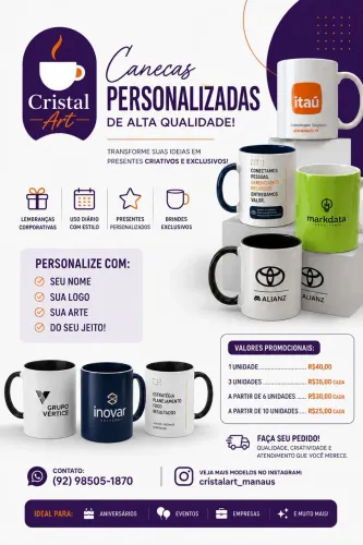 Caneca Corporativa Personalizada