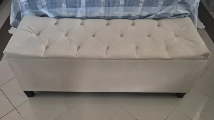 Sapateira recamier bege   