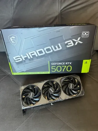RTX 5070 MSI 3X OC Lacrada - Até 12x - Aceito trocas