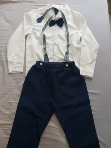 Roupa social infantil masculino