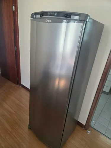 Geladeira Consul Inox Frost Free 342L